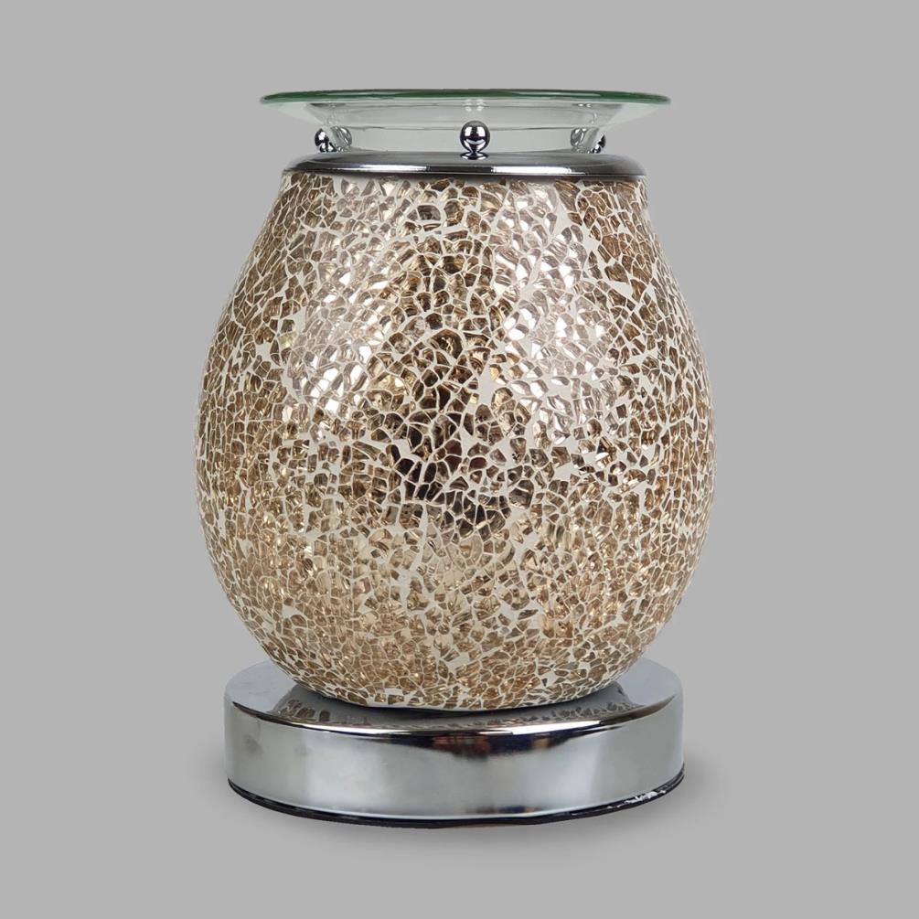 Cello Gold Mosaic Touch Electric Wax Melt Warmer Extra Image 1